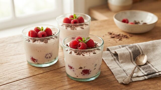 You Only Need 5 Ingredients for This Quick No-Bake Berry and Cream Cup