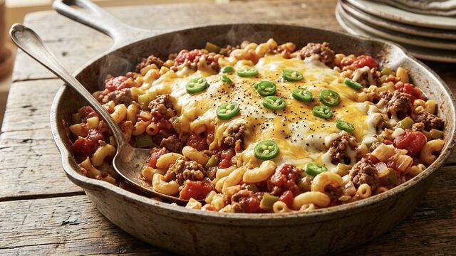 The Ultimate New England Skillet Hack: 20-Minute American Chop Suey That Rescues Busy Weeknights