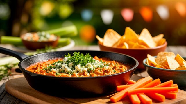 The Ultimate Buffalo Chicken Dip: The #1 Party Appetizer That Disappears in Minutes