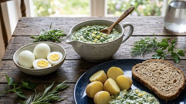 Frankfurt Green Sauce: The Legendary 6-Herb Recipe You’ll Be Making All Summer
