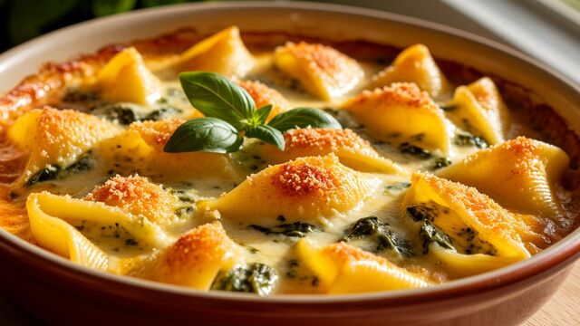 Light & Savory: How to Make Perfect Spinach and Ricotta Stuffed Shells