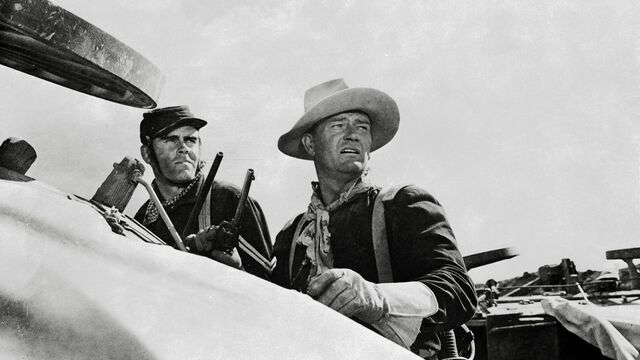 A John Wayne western from 1948 still sits at No. 5 of the greatest ever — and it's not for the shootouts