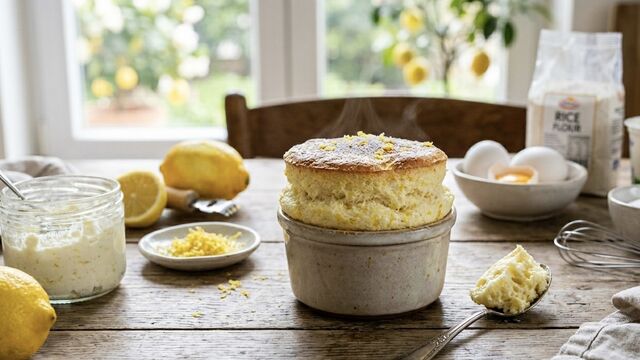 Lemon-Zest Cottage Cheese Souffle: The Ultimate Fluffy Guilt-Free Treat