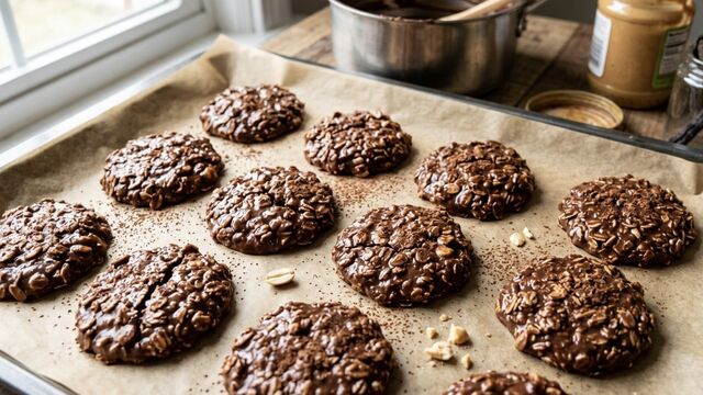 No-Bake Oatmeal Cookies: The 10-Minute Fudge Fix for Sudden Cravings