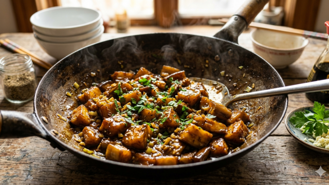 Forget Roasted or Fried: This Authentic Chinese "Hongshao" Method Makes Eggplant Incredibly Juicy and Tender