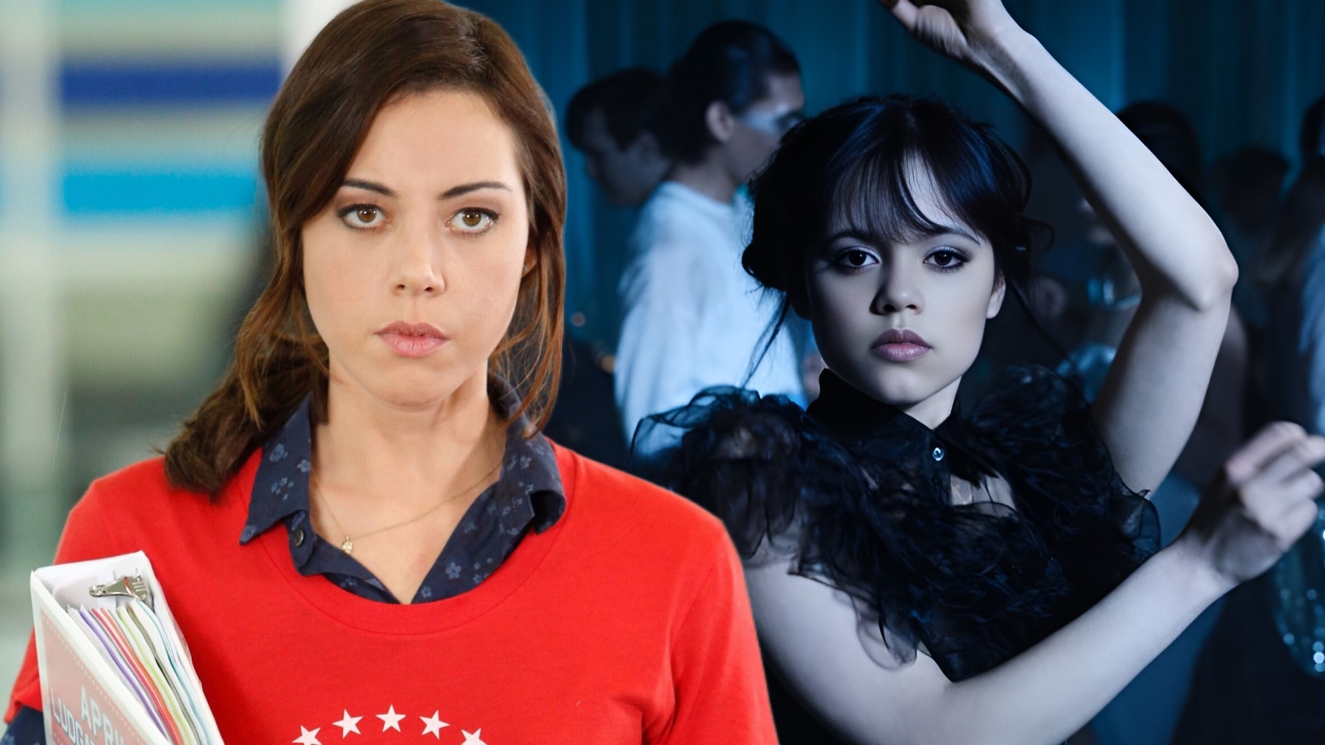 Fans Think They Found a Perfect Role for Aubrey Plaza in Wednesday