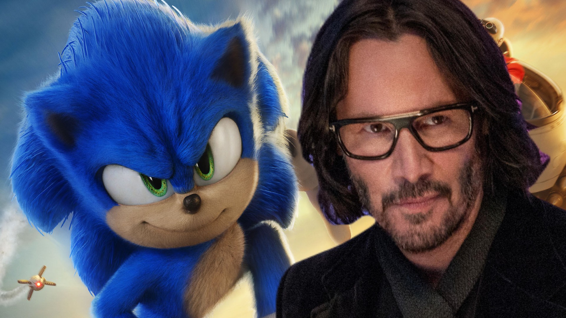 Sonic the Hedgehog 3 (2024) - Keanu Reeves Shadow Conceptual
