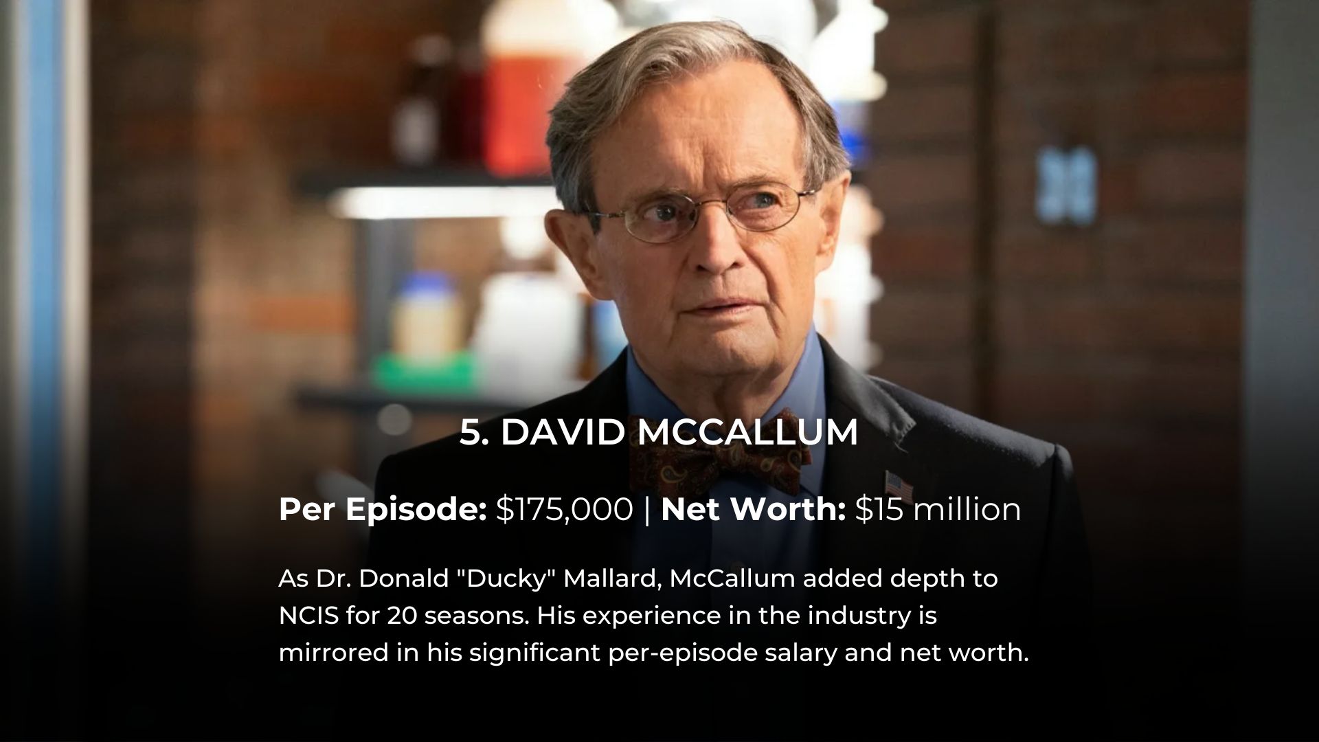 NCIS' 2024 Cast Salaries List, Ranked from Lowest to Highest
